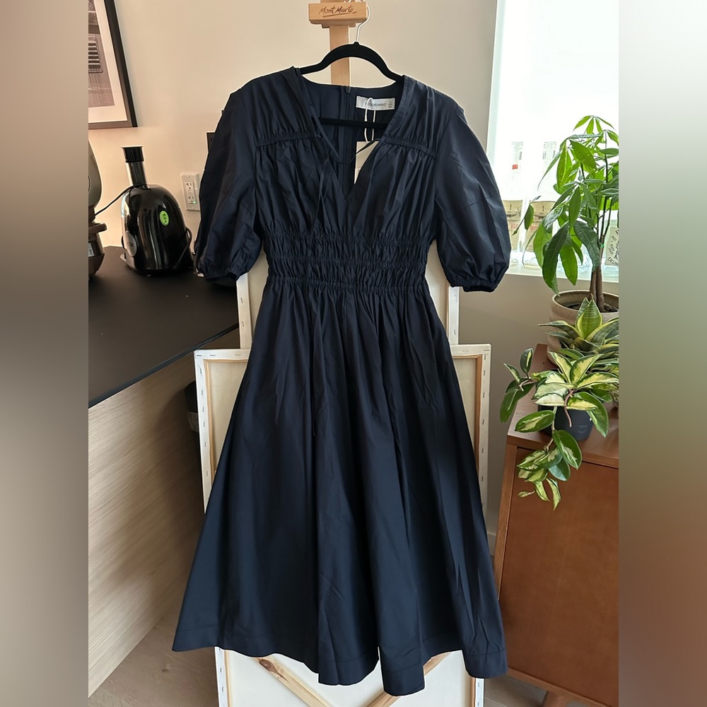 The Editor’s Market Kolene Shirred Dress - Midnight